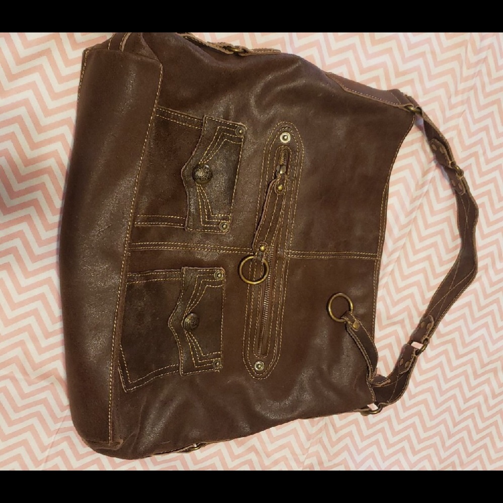 VIA SPIGA   - Leather Shoulder Bag